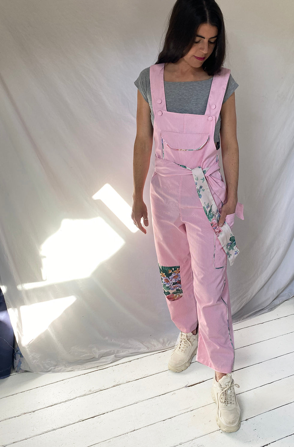 Pink Lollipop Feri Clo Dungarees 4