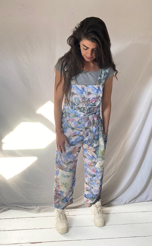 Retro Blue Feri Clo Dungarees 6
