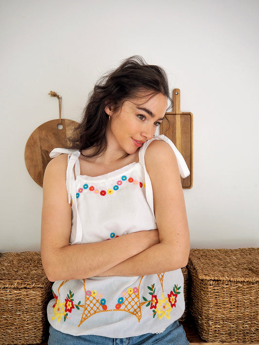 iris top organic cotton